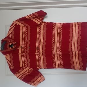 Mens Aloha Shirt Sig on Smith PulloverXS Red